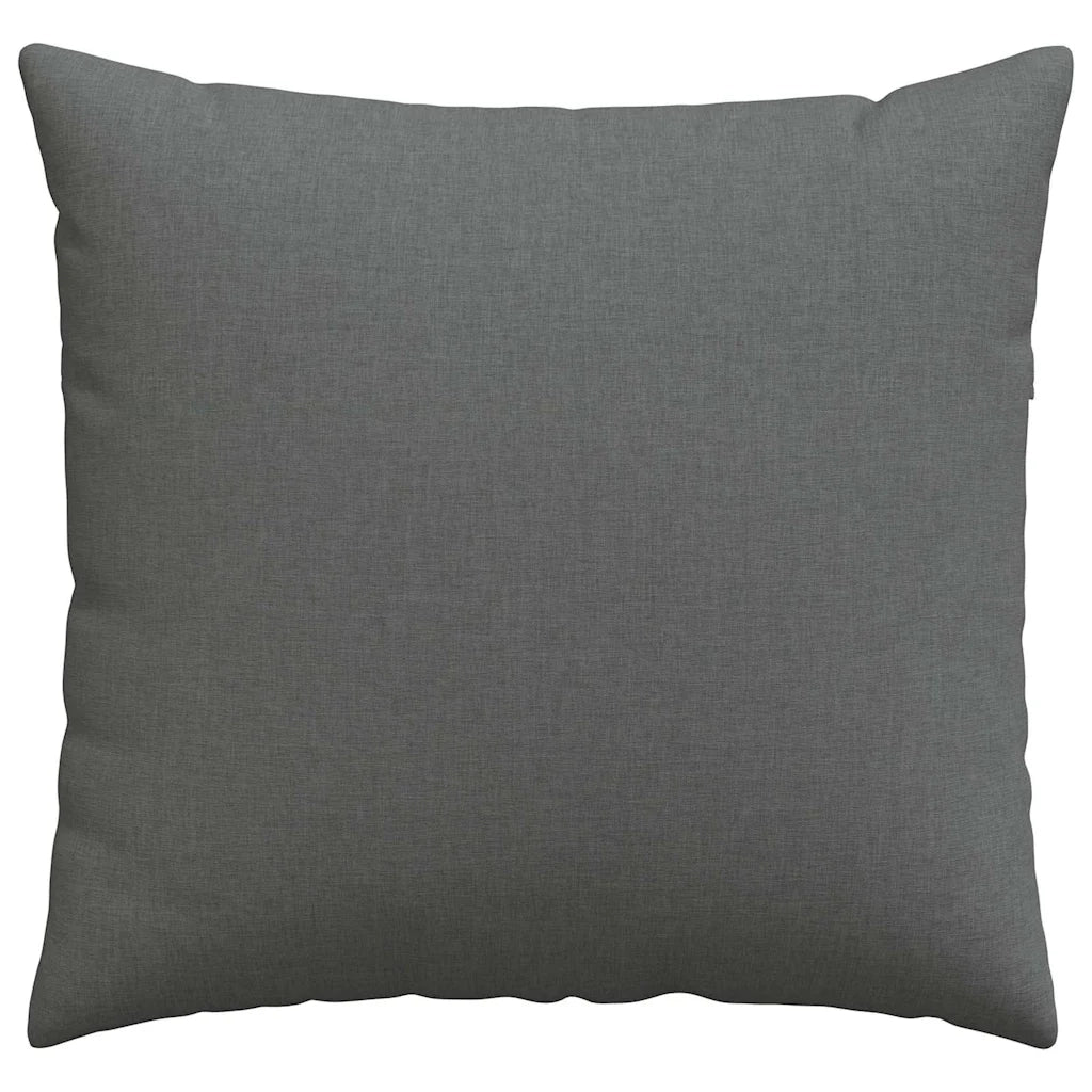 Cuscini da Divano 2 pcs Grigio scuro 45 x 45 cm Tessuto 42013912
