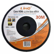 Trade Shop - Cavo Hdmi In Fibra Ottica Ultra Hd 4k 30 Mt Tv Hd Computer Proiettore Foc-8k30m -