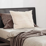 Cuscino con cuscino Bianco 70 x 50 x 20 cm Cotone e Poliestere 42007796
