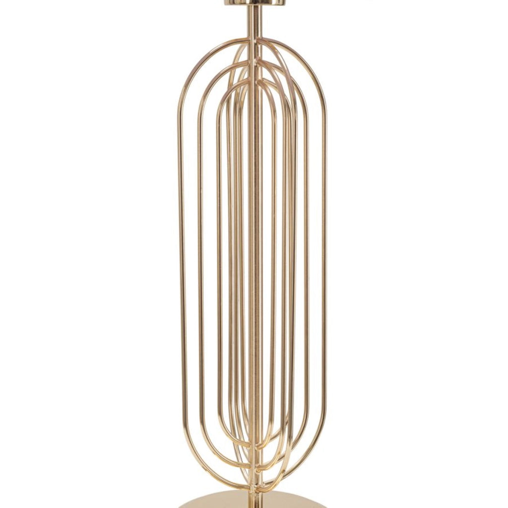 Lampada da Tavolo VKH138, Rosa, Metallo, 33x33x64 cm