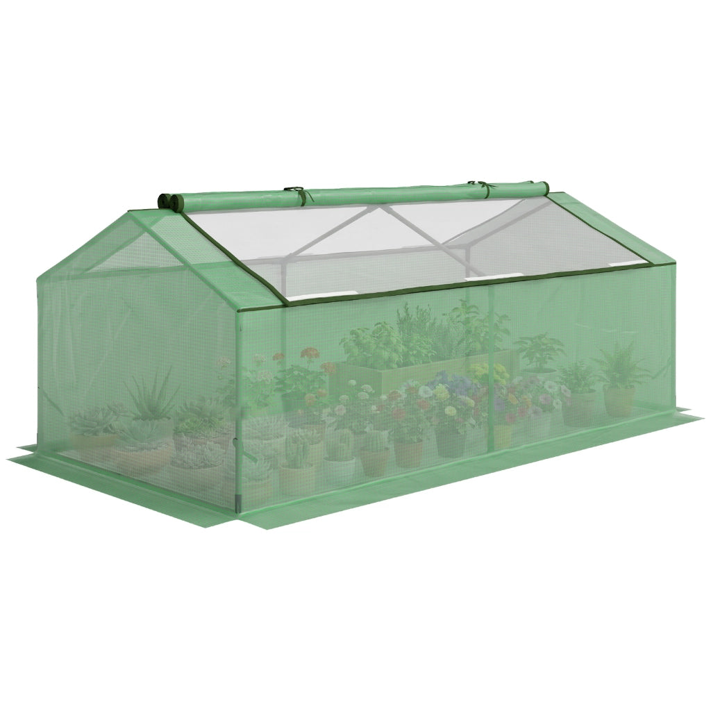 Serra per Giardino e Balcone ¨C Minimal ¨C Verde, PE, 180x90x70cm