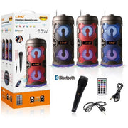 Trade Shop - Altoparlante Speaker Cassa Bluetooth Portatile Kts953 20w Microfono Wireless Usb -