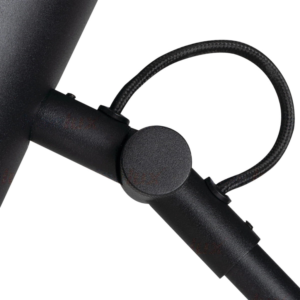 Lampadario AGZAR con diffusori regolabili nero 3xE14 Kanlux