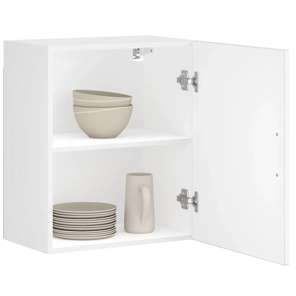 Pensili da Cucina | Mobile da Cucina 2 pz Porto Bianco in Legno Multistrato