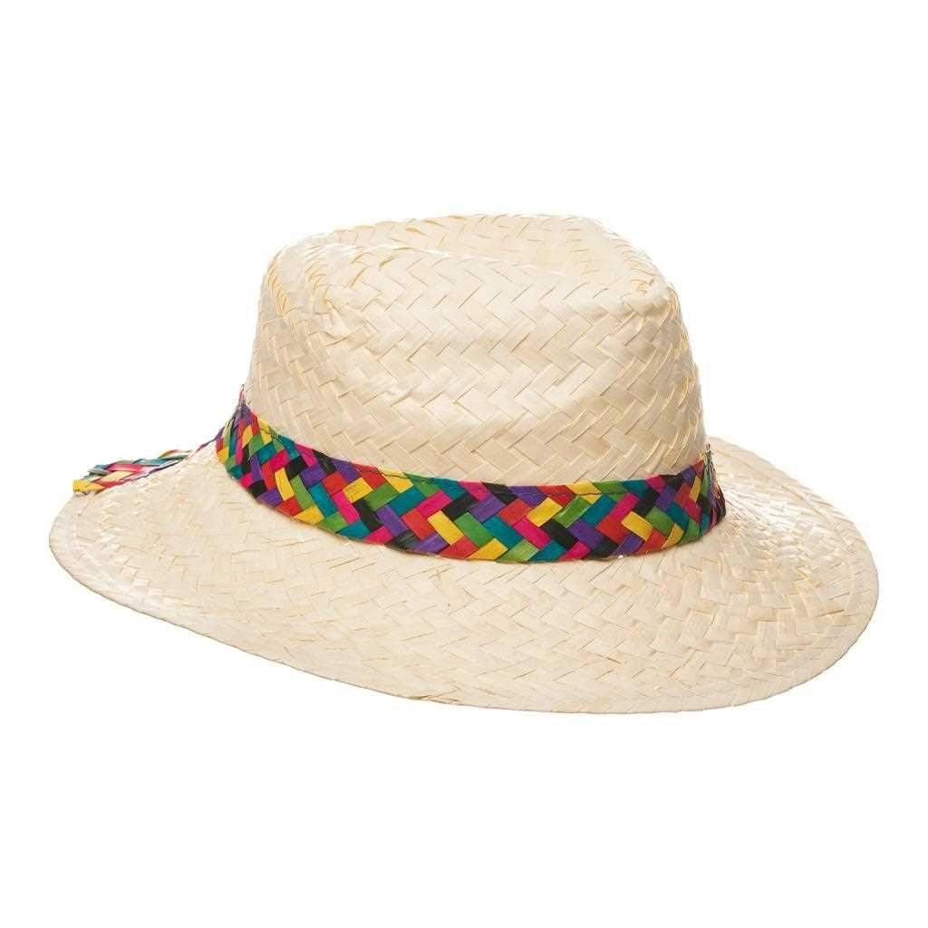 Cappello in paglia marrone 58x8