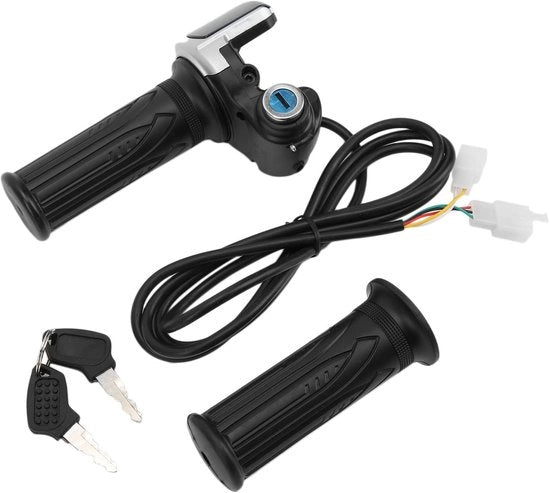 Regolatore di velocità per bicicletta elettrica con indicatori LED e chiave di accesso