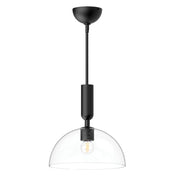 Lampada sospensione JUDE Alora Mood nera vetro E27