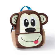 Borsa per bambini, disegno orso, 1-3 anni, 21 x 26 x 8 cm, marrone