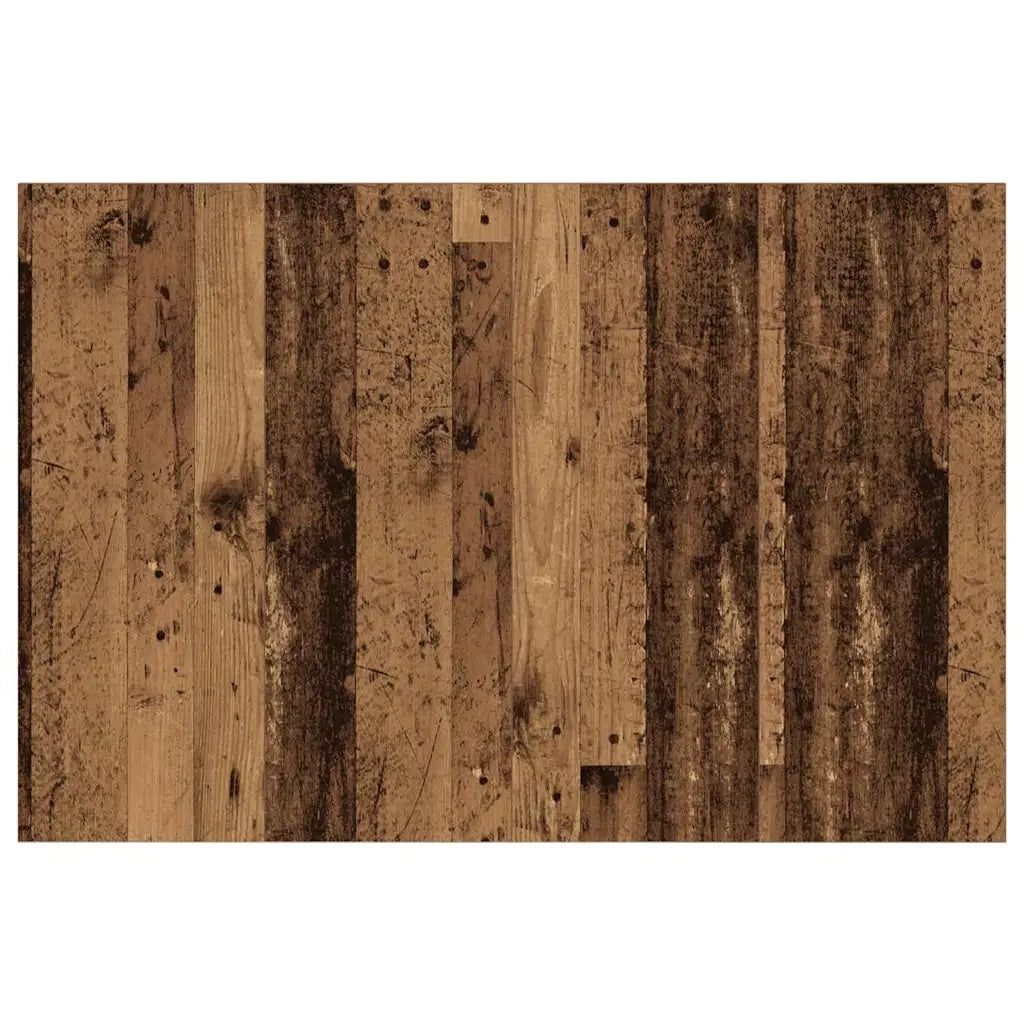 Testata con Comodino 3 pcs Legno vecchio Legno multistrato 3415637