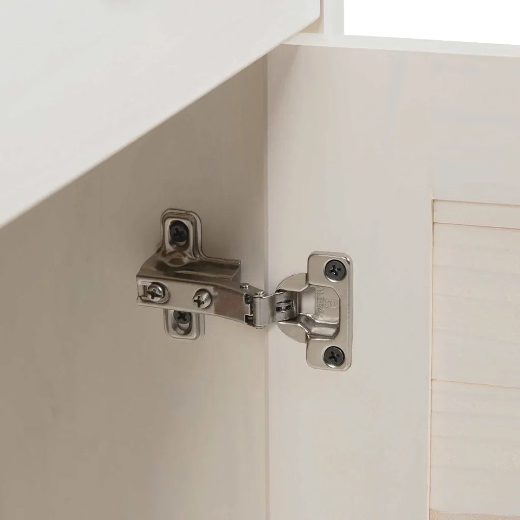 Mobile da Bagno con cassetto VIGO 2 pcs Bianco e Bianco Antico 3328538