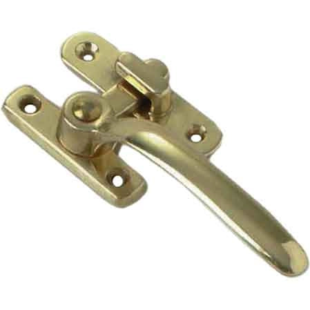 MANIGLIA DA BLOCCO   Sx - Ottone lucido