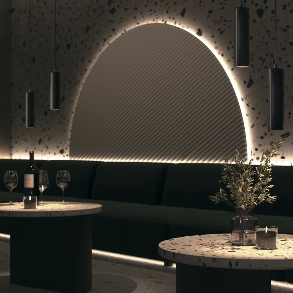 Maytoni Lampada da binario a sospensione Exility Focus LED 1 luce LED integrato nero metallo