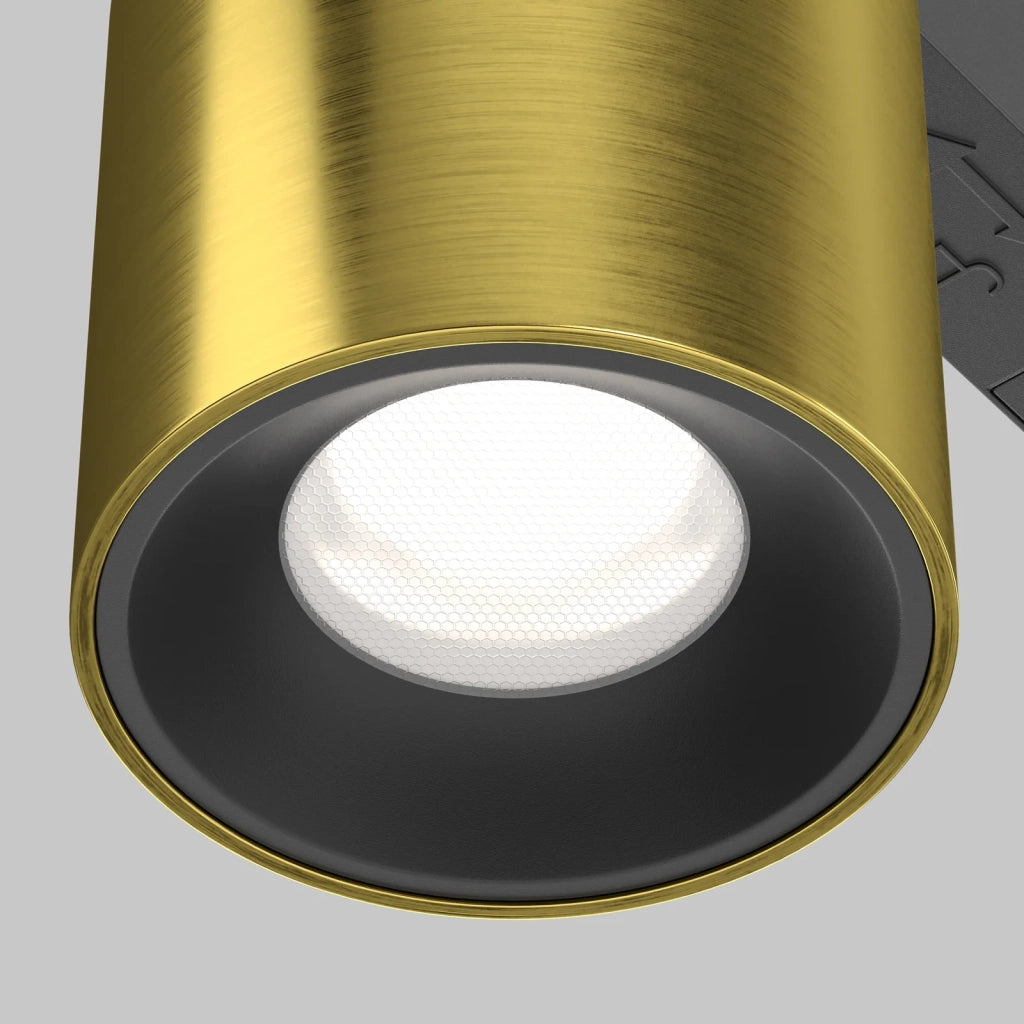 Maytoni Lampada Da Binario Exility Alfa S 1 luce LED integrato nero alluminio