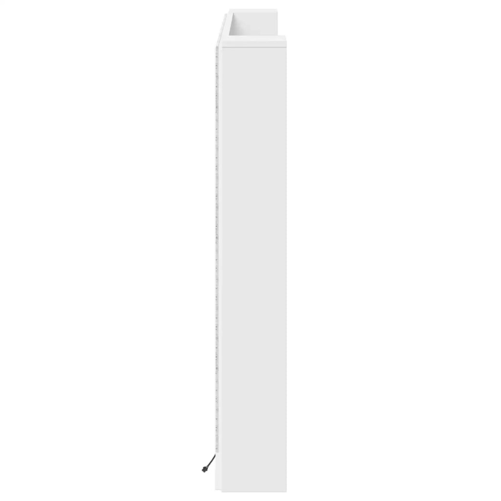Testata con Mobile e LED Bianco 160 x 16,5 x 103,5 cm 8006541