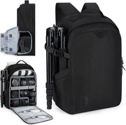 Tas per fotocamera DSLR - impermeabile - nero