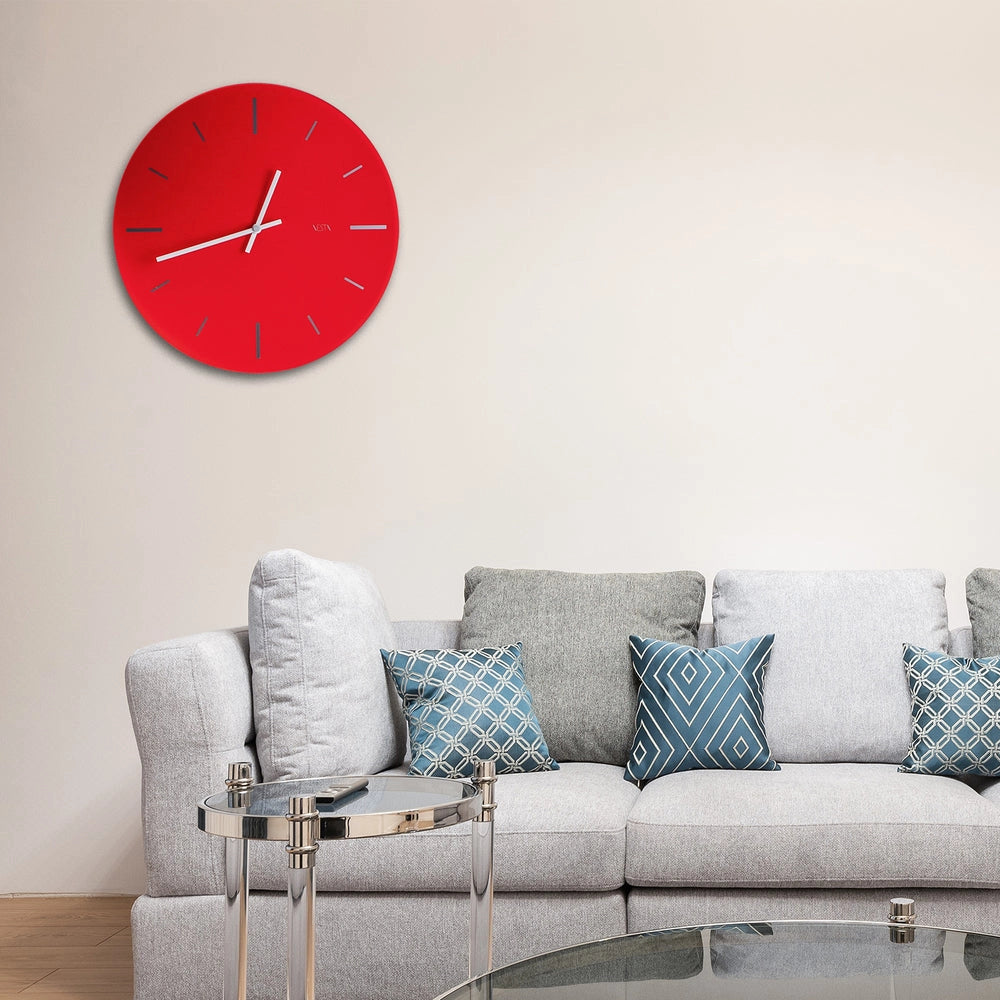OROLOGIO DA PARETE PICCOLO R2 ROSSO