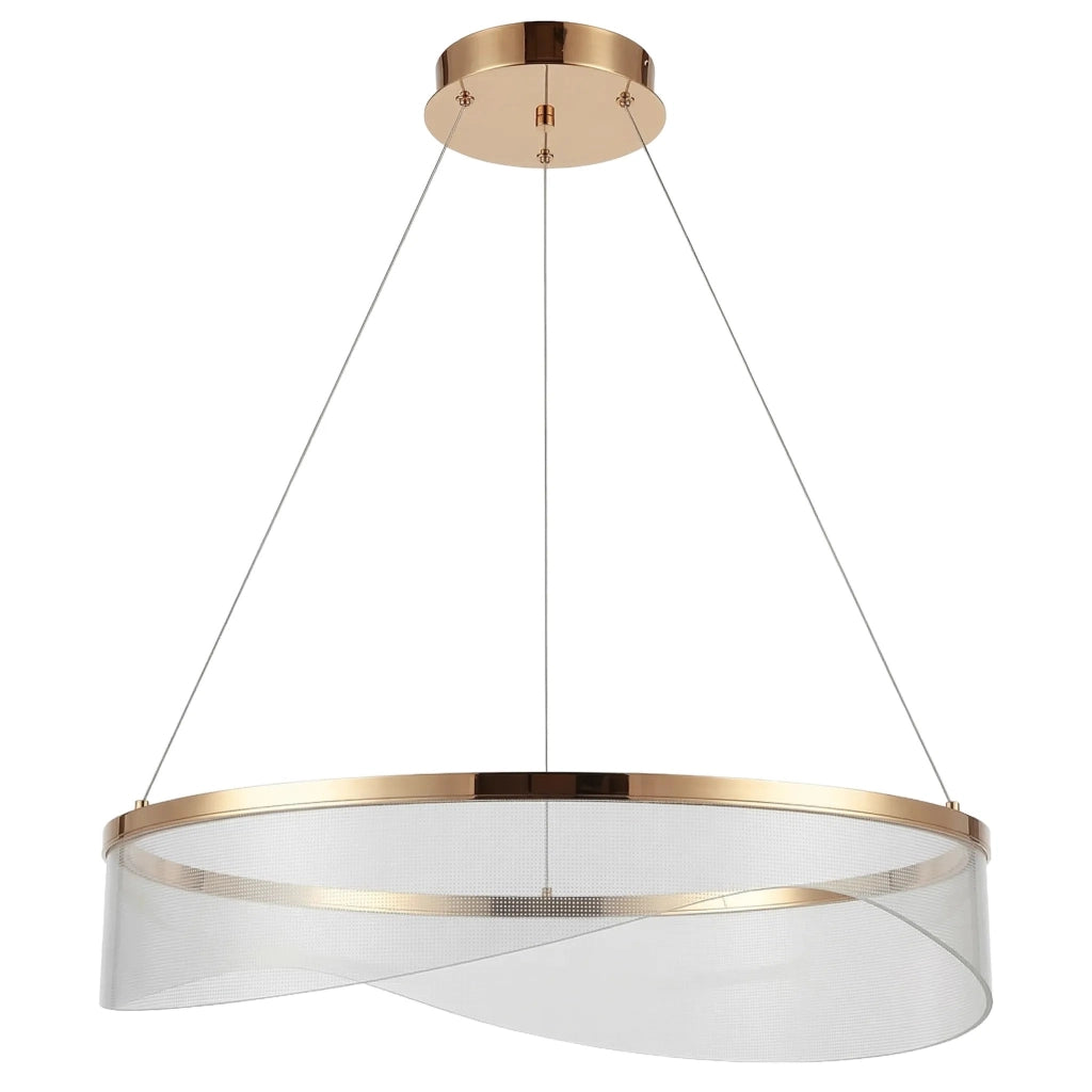 Lampada A Sospensione Da Soffitto G145-cp 60 Gold