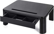 Sostegno per monitor 3 posizioni regolabili - Altezza regolabile per laptop - Altezza regolabile per stampante - Elevatore per monitor - Sistema di riposo - Capacità massima di carico 20kg - Elevatore per monitor