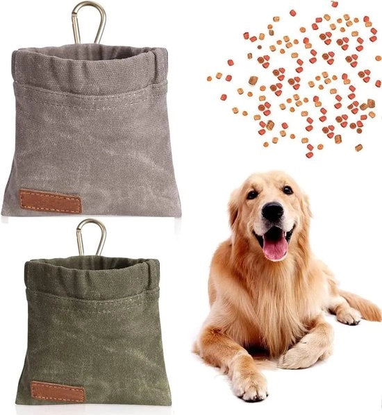Zuppiere automatiche per cani, zuppiere automatiche con chiusura a molla, zuppiere per addestramento di piccoli cani, con ganci di carabina, zuppiere per cuccioli, 2 pezzi