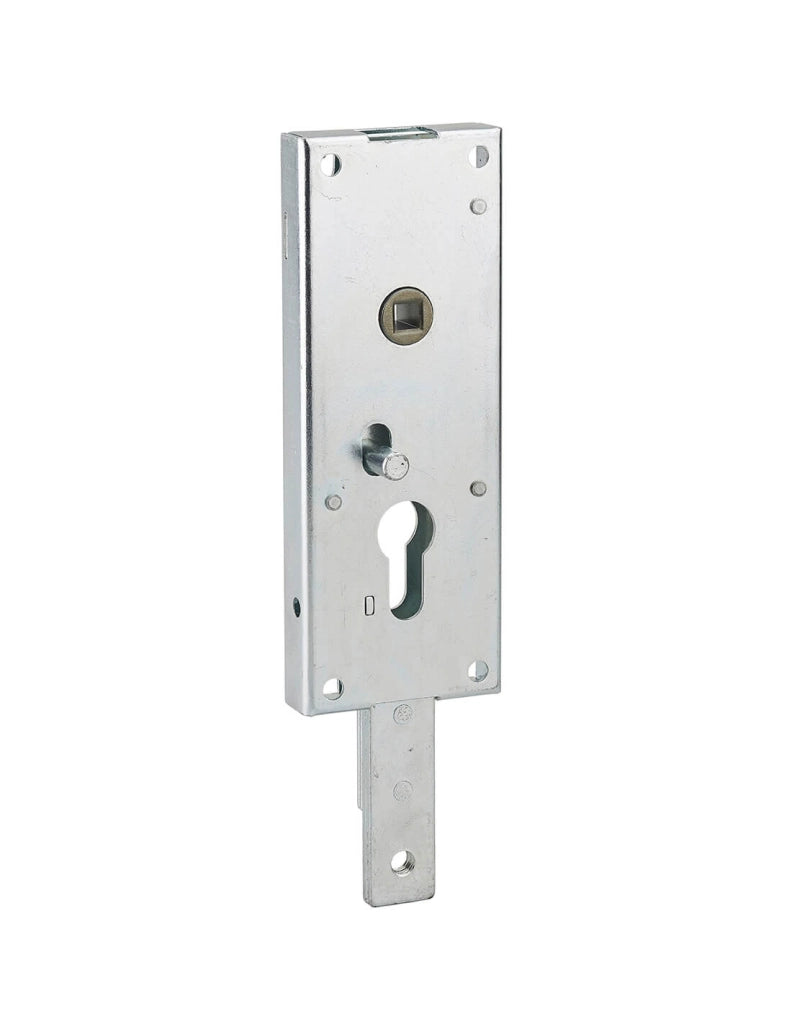 Serratura per porta basculante, 1 punto basso, cilindro europeo, 60 x 160 mm – THIRARD