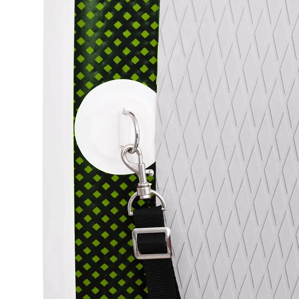 Set Tavola SUP Gonfiabile Verde 330x76x10 cm 93387