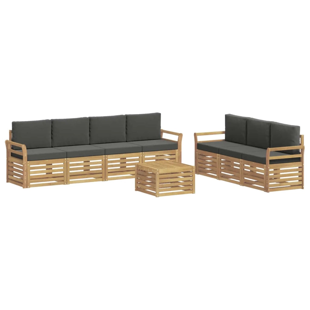 Set divani Legno di Acacia Massello 3391517
