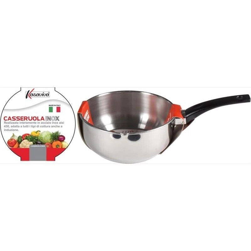 CASSERUOLA INOX 14CM