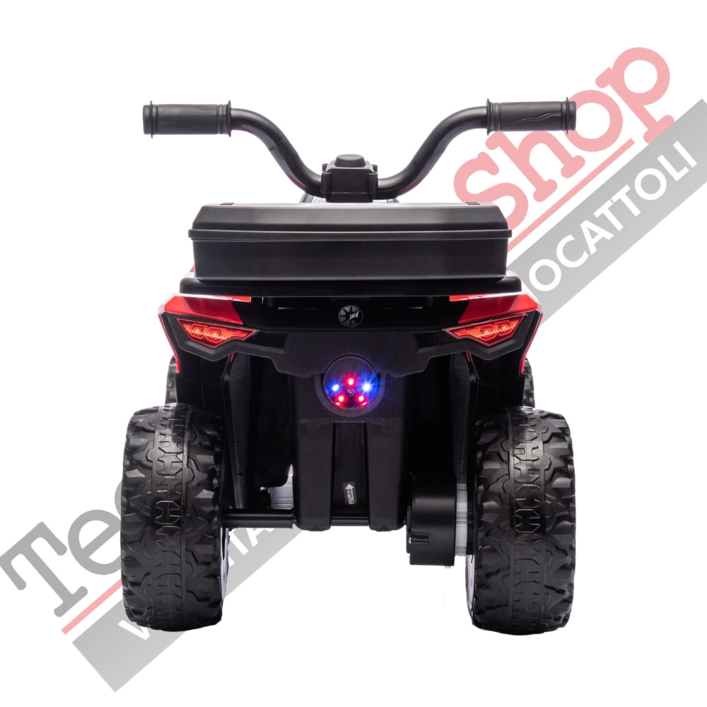 Tecnobike Shop - Quad Elettrico Per Bambini  Mini Quad Safari 6V-Rosso