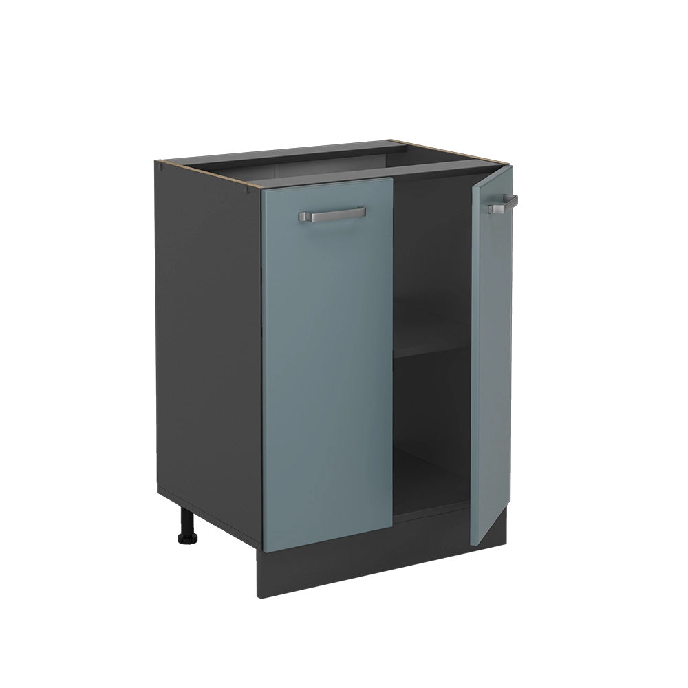 Vicco Mobiletto base cucina Grigio-blu 60 cm , PL Antracite