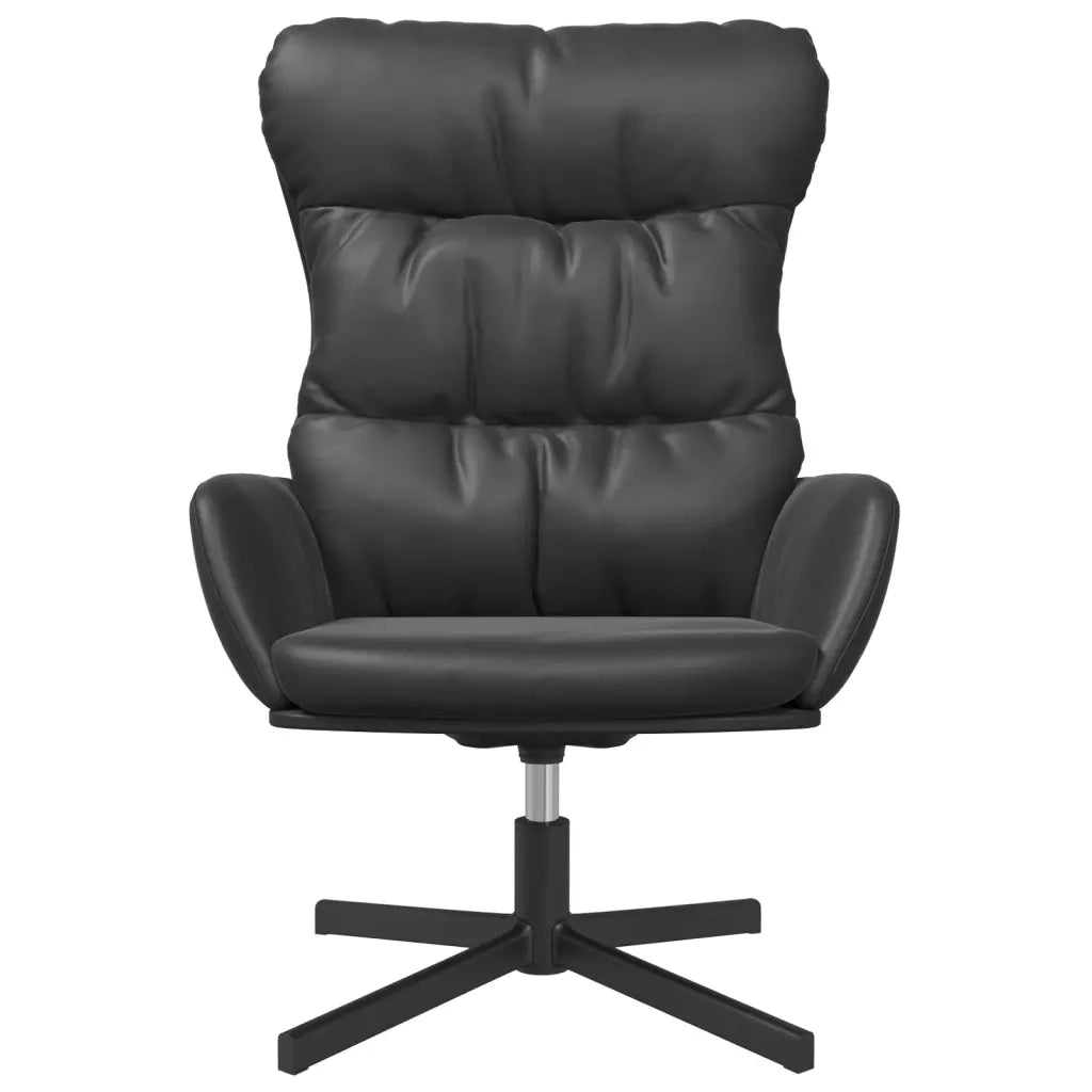 Poltrona Relax Nera in Similpelle 341187
