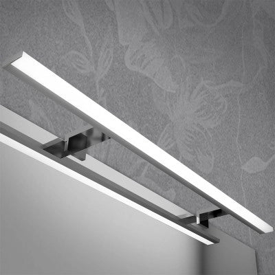 Specchio bagno 105x70 cm reversibile con luce LED naturale