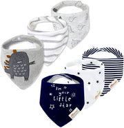 Asciugamani per bambini, asciugamani per animali, sciarpe triangolari, sciarpe, asciugamani per bambini (nero)