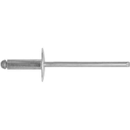 RIVETTO A STRAPPO TESTA LARGA 4,8x12 mm - 50 pezzi- TECFI