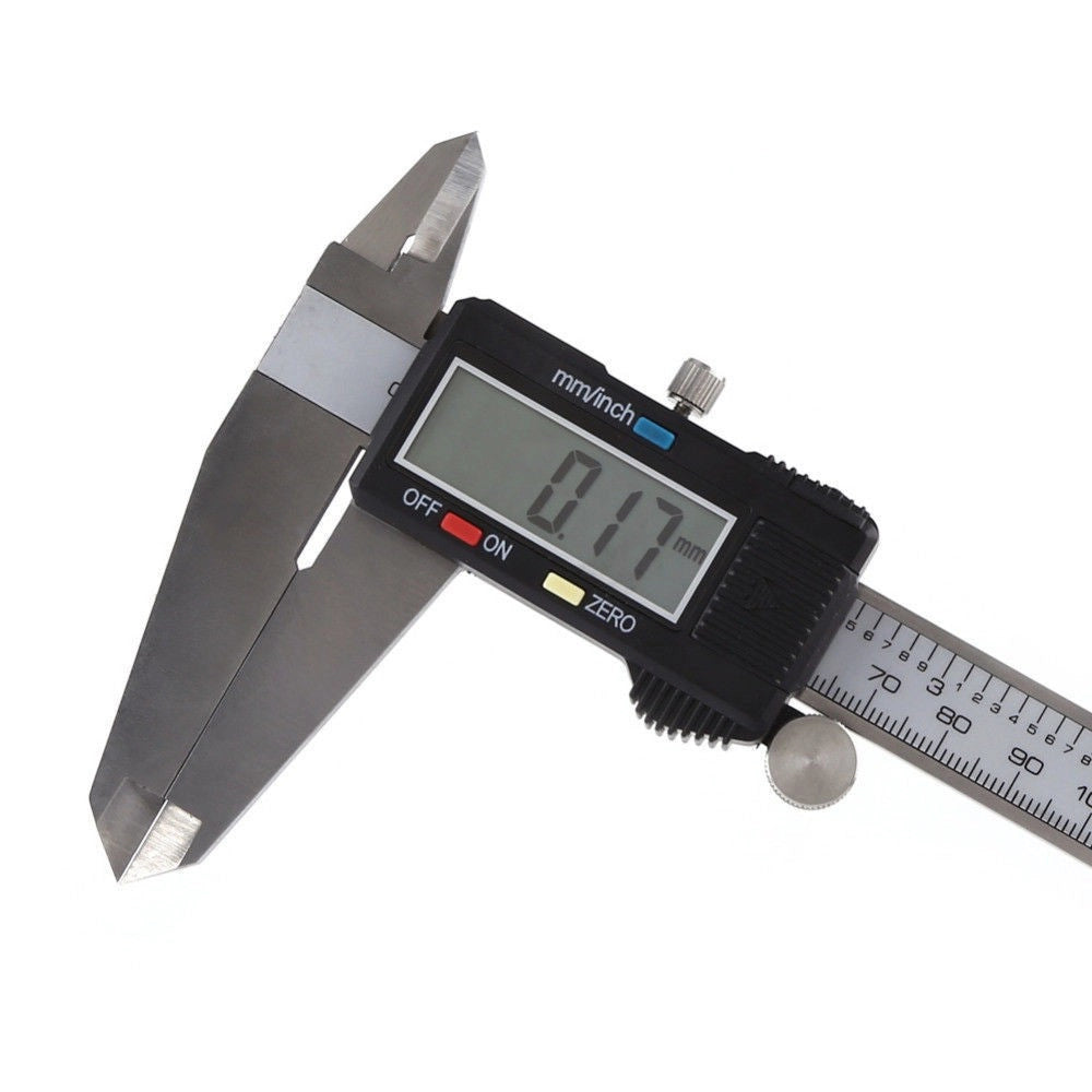 Trade Shop - Calibro Digitale Professionale Da 0-300 Mm Display Custodia Valigetta Rigida -
