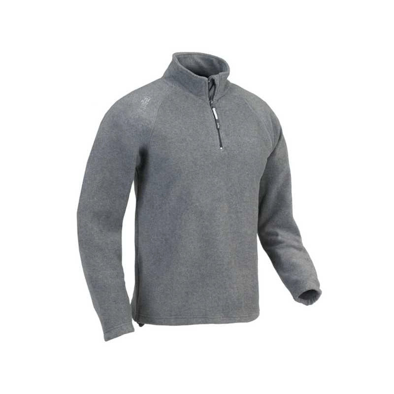 Micropile Zip Corta Grigio M Monviso Issa