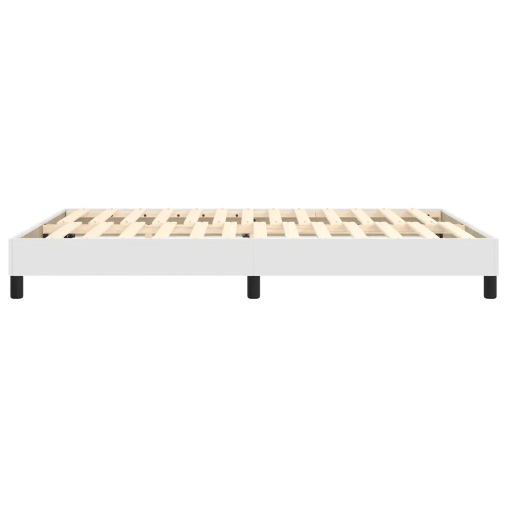 Struttura Letto a Rete a Molle Bianco 140x200 cm in Similpelle 3120701