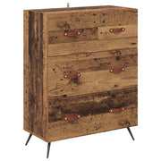 Cassettiera con cassetto Legno vecchio 69,5 x 34 x 90 cm CFW9238321