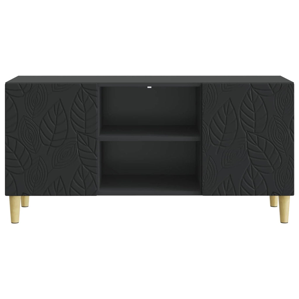 Mobile TV | Armadietto TV | Mobile Porta TV 102 x 34,5 x 50 cm Nero Legno ingegnerizzato