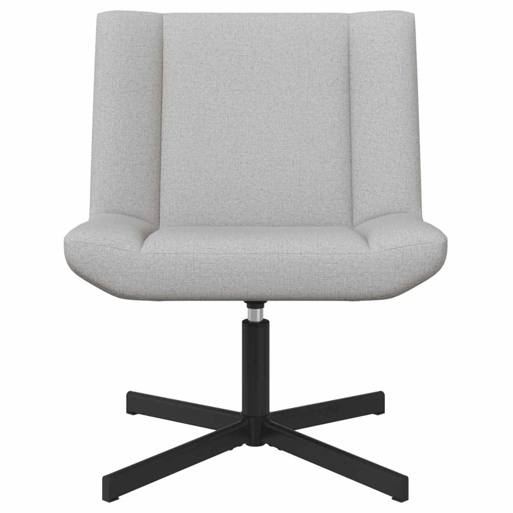 Sedia girevole Grigio Nuvola 63 x 75 x 76 cm Tessuto 42007333