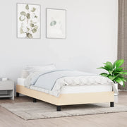 Giroletto senza Materasso Crema 90x190 cm in Tessuto 346685