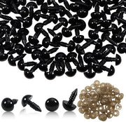 Occhi in Plastica di Sicurezza - 10 mm - 50 pezzi - Ideali per Marionette