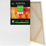 Tela da tela grande 61 x 914 cm - Due teloni da pittore bianchi - 100% cotone - Materiali per la pittura - pittura ad acrilico