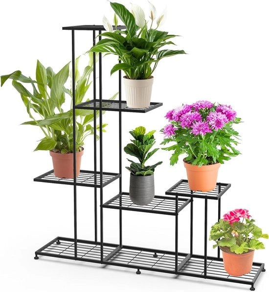 Supporto per Piante - 4 Livelli per Vasi e Fiori, Utilizzo Indoor/Outdoor