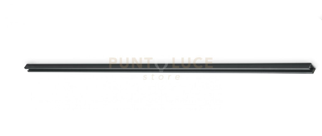 DUOLINE BINARIO METALLO NERO LUNGHEZZA 160CM