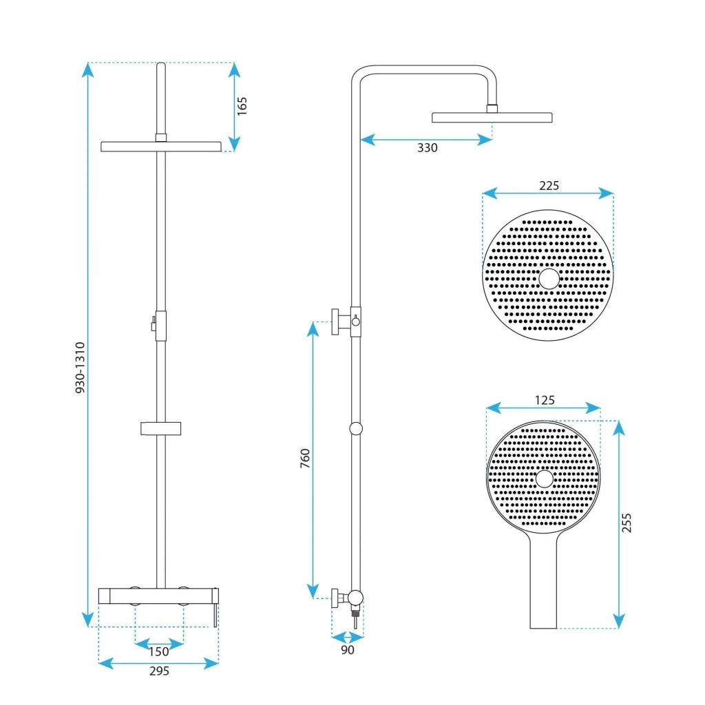 Set Doccia Rea Foss Clif Titan