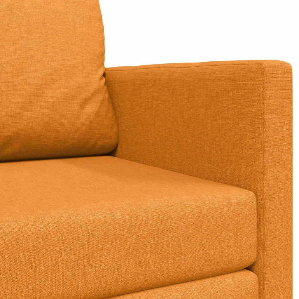 Divano letto | Sof¨¤ letto | Letto singolo 110cm Giallo Scuro Tessuto