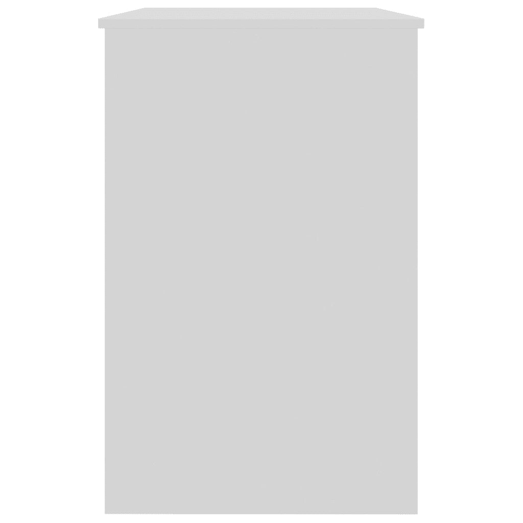 Scrivania Bianca 100x50x76 cm in Legno Multistrato 801796