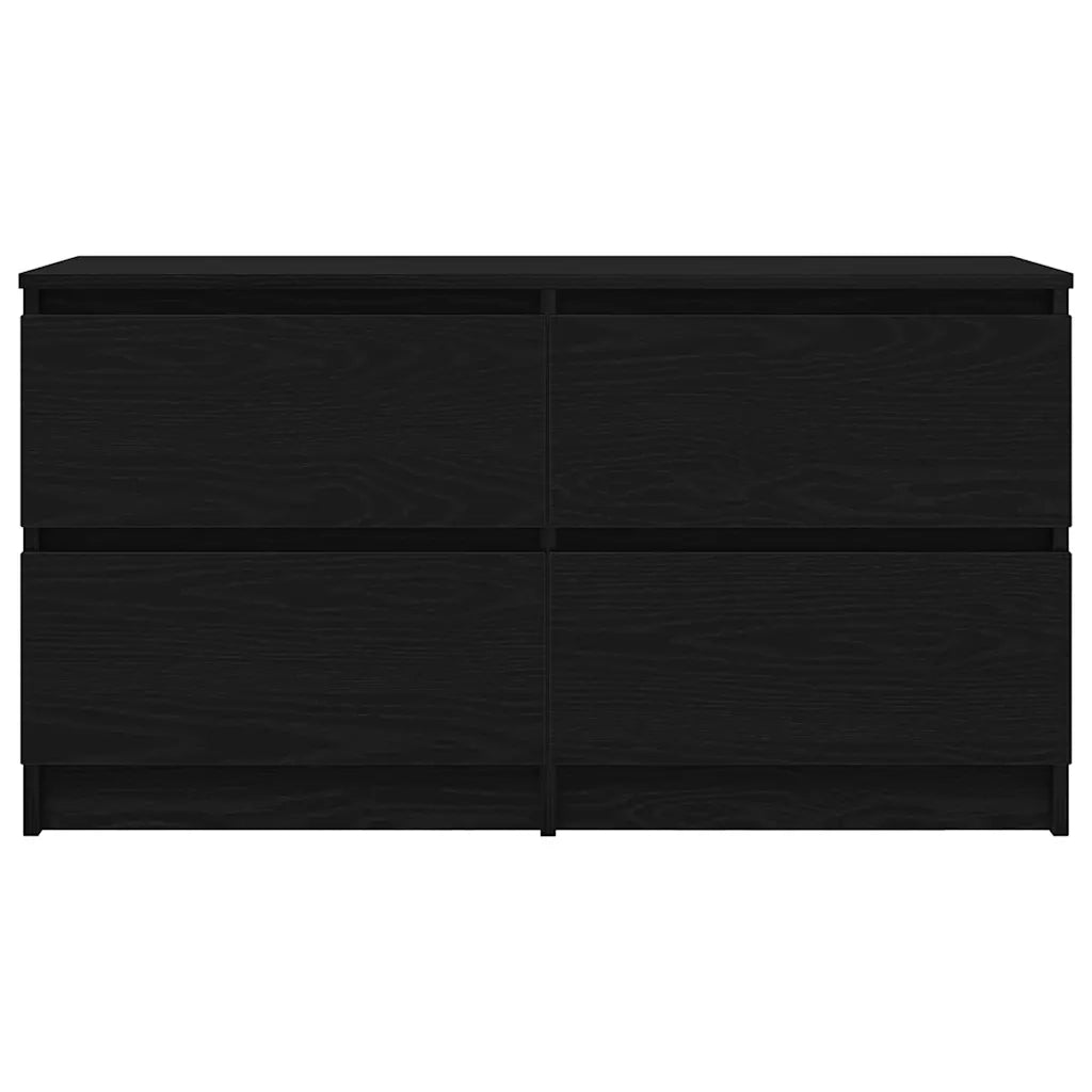 Mobile TV | Armadietto TV | Mobile Porta TV Nero 100x35x54 cm in Legno Multistrato