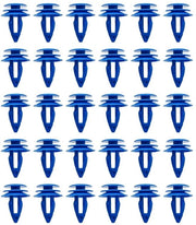 Clips di trim per auto in nylon - blu - 30 pezzi/allegato - sostituisce codice LR027255 - durature e pratiche