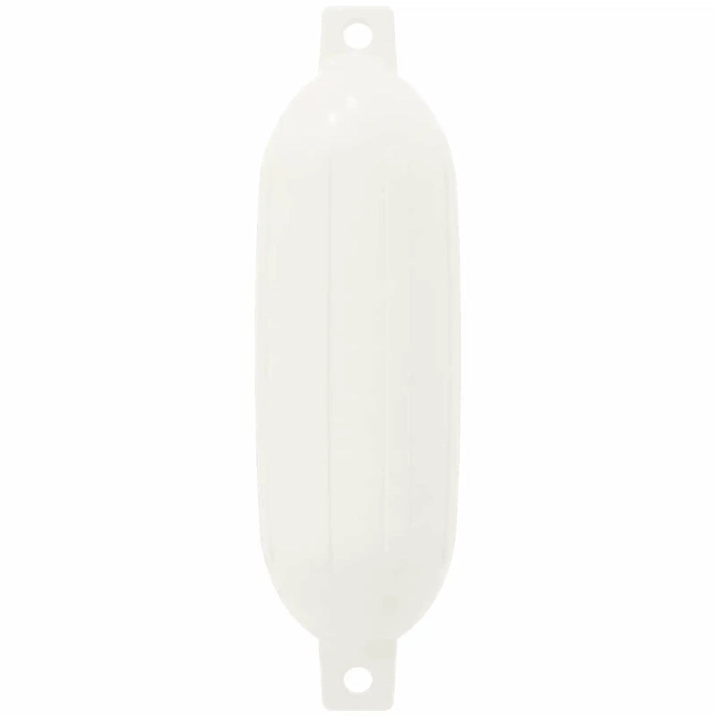Fendini per barche 2 pz Ø 14 x 50 cm Bianco PVC 42028745